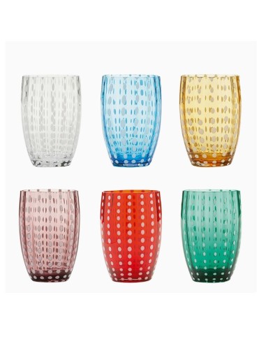 Perle tumbler pz.6 design Federico de Majo