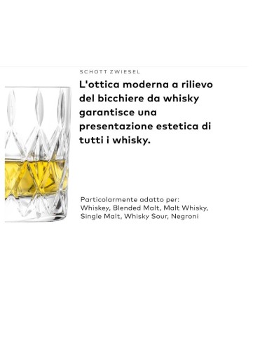 Whisky tumbler age 60 pz.4 Zwiesel