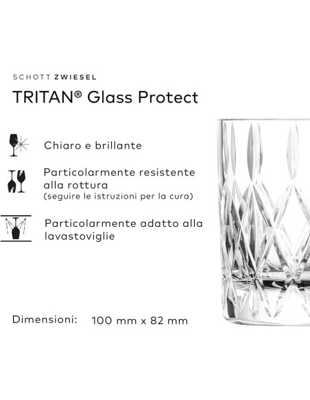 Set di 4 liquorini - shottini - Age 35ml in Tritan Zwiesel