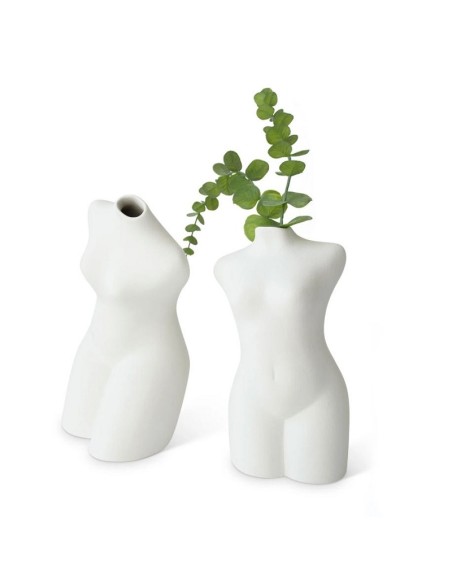 Busto femminile in gres porcellanato design Laura Pelosio