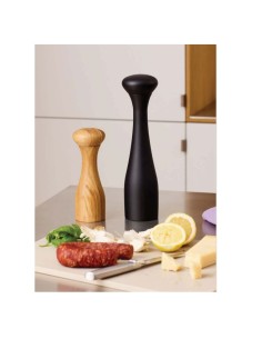 Macina spezie in faggio nero Lyon due misure