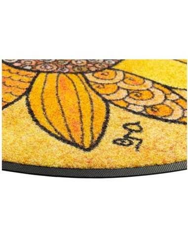 Tappeto girasole antiscivolo cm.85x85