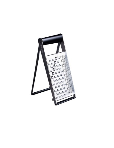 Grattugia salvaspazio Riv in acciaio 2 lati...