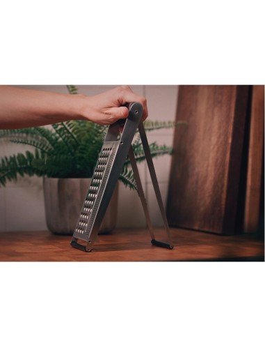 Grattugia salvaspazio Riv in acciaio 2 lati...