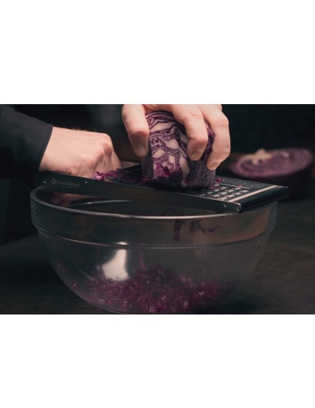 Grattugia salvaspazio Riv in acciaio 2 lati foto incisi