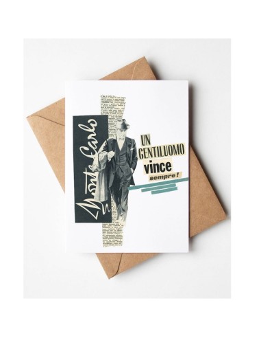 Biglietti di auguri con illustrazione retro...