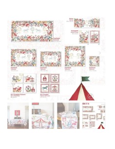 Tovaglia in puro lino collezione Circus cm.160x220 The... 2