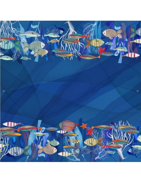 Copritavolo tovaglia Ustica in raso cm.85x85 The Napking