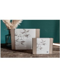 Tovaglia copritavolo Radici Zucche misto lino cm.180x360... 2