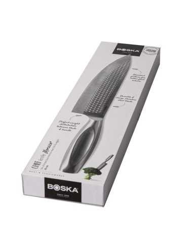 Coltello cuoco grande in acciaio Monaco cm.20/32,5