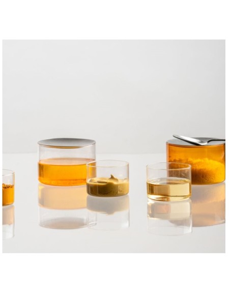 Set sale e pepe Salad Family in vetro borosilicato design Paolo Ulian