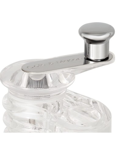 Macina noce moscata in acrilico e acciaio