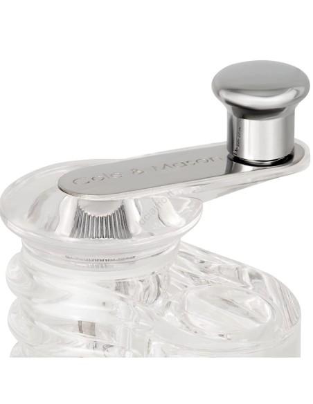 Macina noce moscata in acrilico e acciaio