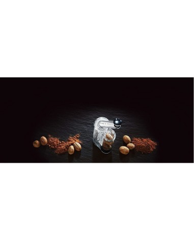 Macina noce moscata in acrilico e acciaio