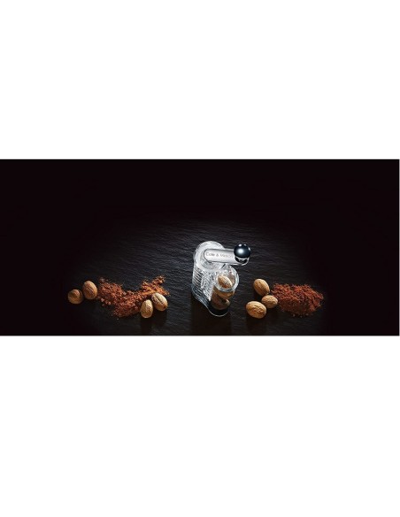 Macina noce moscata in acrilico e acciaio