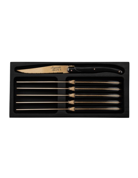 Set 6 coltelli bistecca Prestige Line - copper stonewash