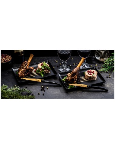 Set 6 coltelli bistecca Prestige Line - copper...