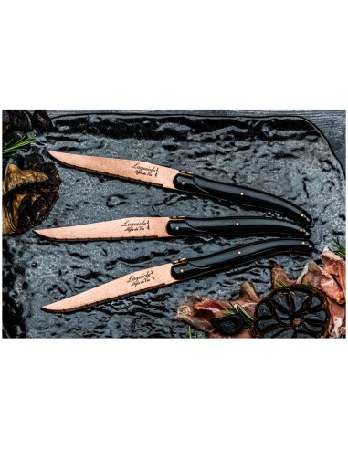 Set 6 coltelli bistecca Prestige Line - copper...