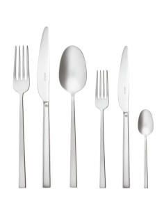 Rock Antique set posate pz.36 in acciaio inossidabile