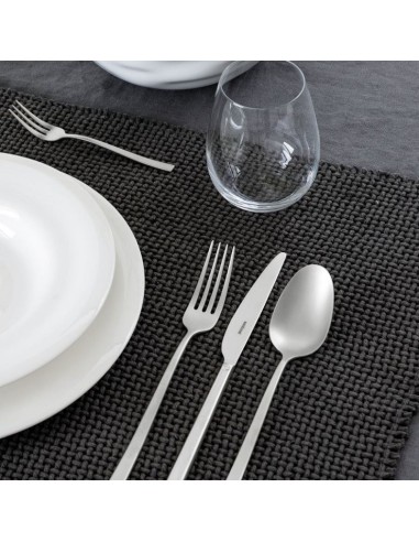 Rock Antique set posate pz.36 in acciaio...