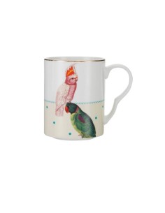 Ivonne Hellen - Mug in porcellana con dettagli oro -...