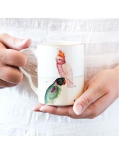 Ivonne Hellen - Mug in porcellana con dettagli oro -... 2