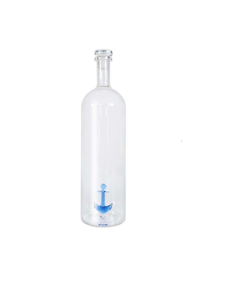 Bottiglie con tappo ermetico e decoro interno in vetro borosilicato