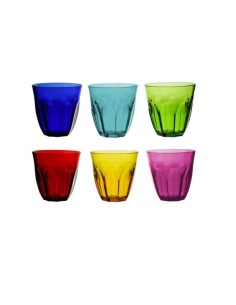 Set 6 bicchieri colorati Party Ankon  by Vesta Home