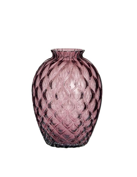 Vaso mini Polaris in vetro soffiato e rifinito a mano di Murano Carlo Moretti cm.13x9