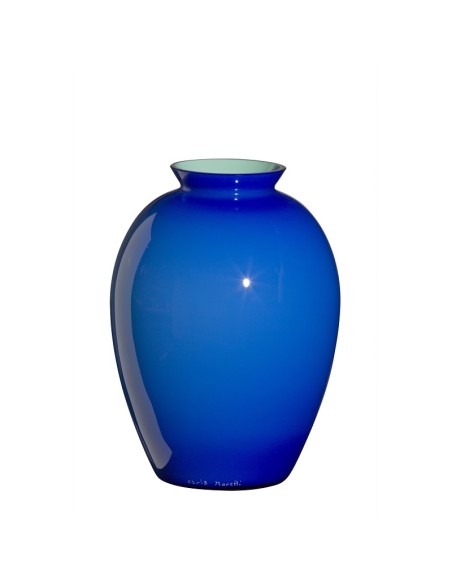 Vaso Lopas in cristallo di Murano Carlo Moretti