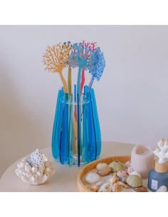 Vaso Iride in cristallo acrilico by Vesta Home 2