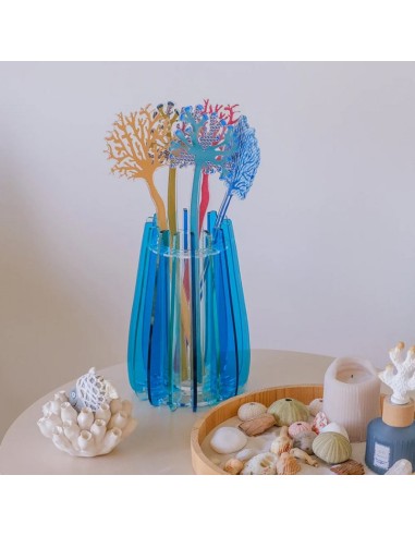 Vaso Iride in cristallo acrilico by Vesta Home