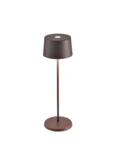 Lampada da tavolo Olivia a batteria, portatile e...
