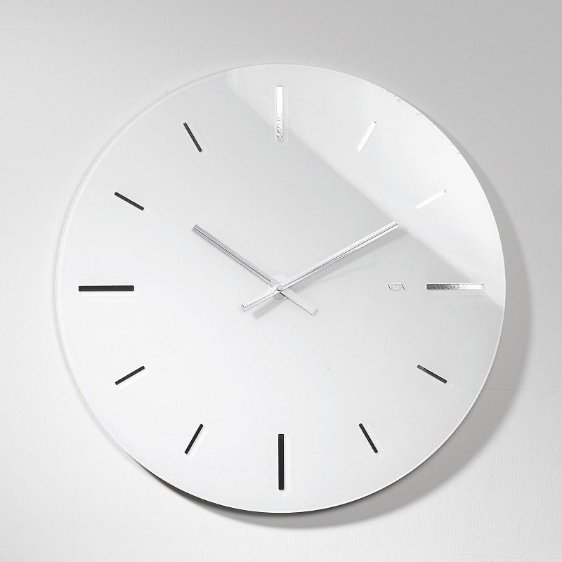 Orologi Vesta Design in cristallo acrilico