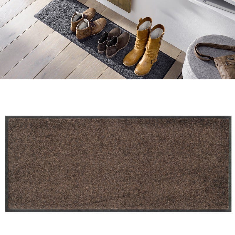 Tappetino da ingresso antiscivolo 35x120 cm lavabile in lavatrice