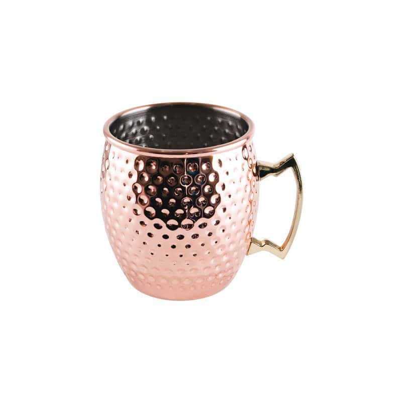 Tazza Moscove Mule in acciaio Pvd rame Paderno
