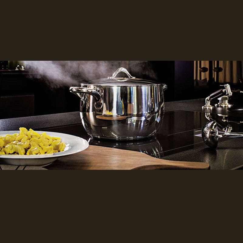 BATTERIA PENTOLE IN ACCIAIO INOX 18/10 KIKKA PZ.7 SAMBONET