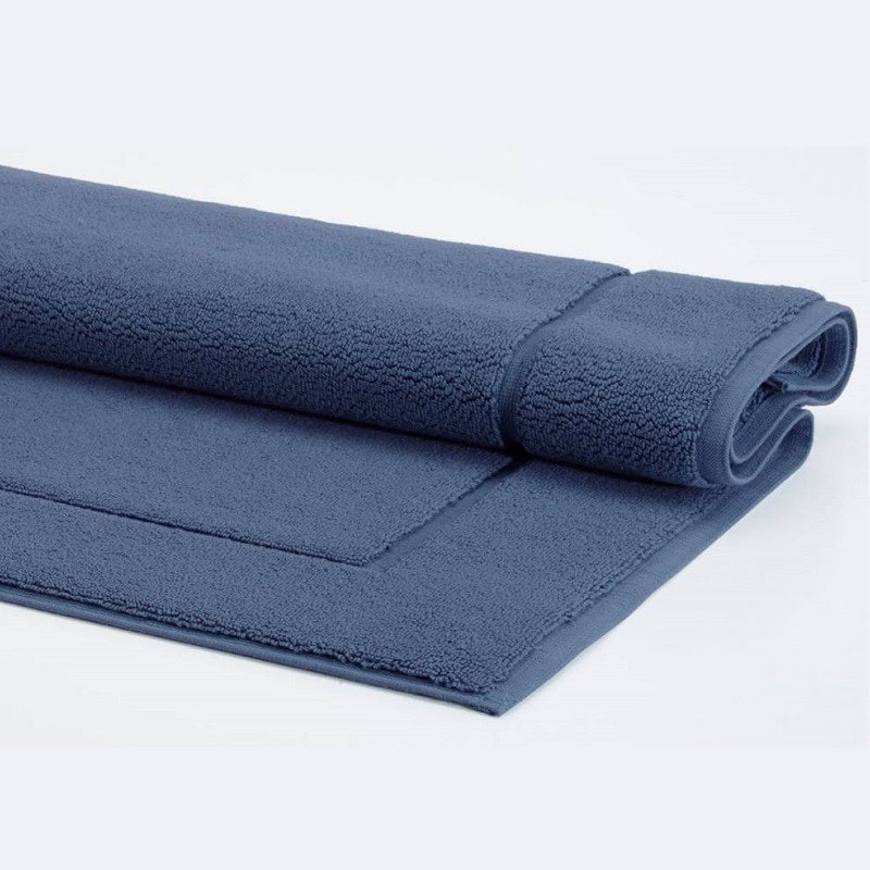 Tappeto da bagno London 60x100 color blu Denim