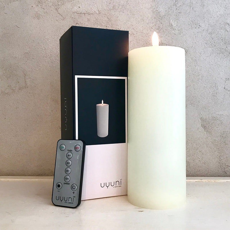 Candele e T-Light a led Uyuni senza fiamma,no fumo , non colano