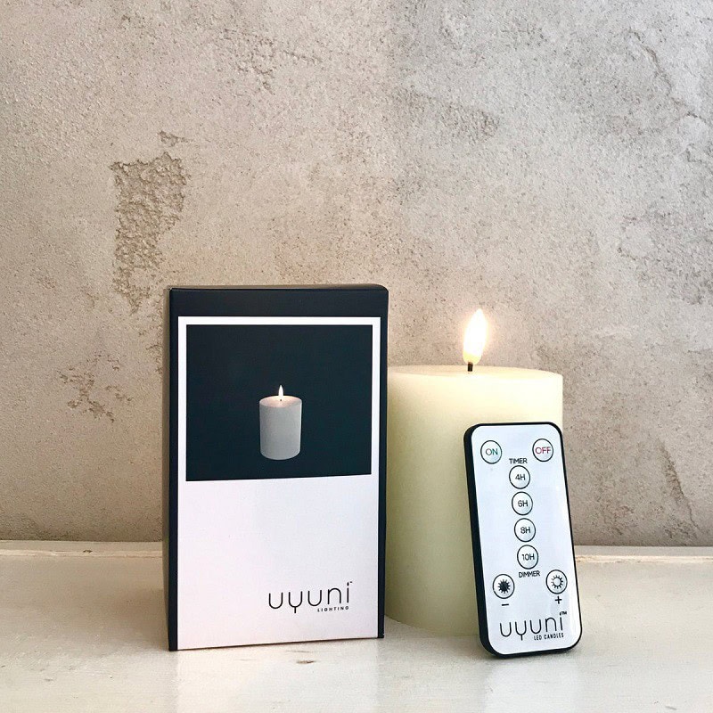 Candele e T-Light a led Uyuni senza fiamma,no fumo , non colano
