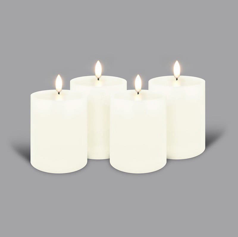Candele e T-Light a led Uyuni senza fiamma,no fumo , non colano