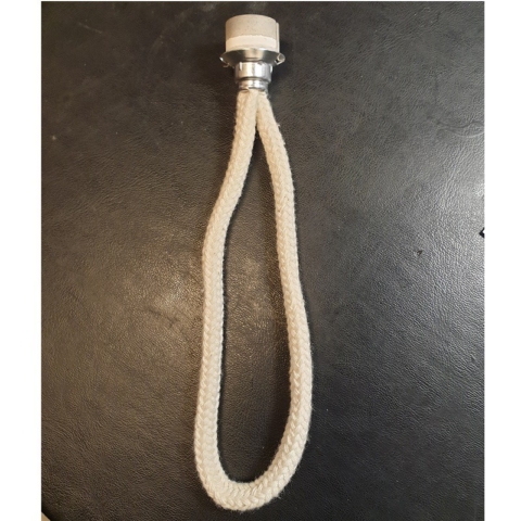 Pietra con stoppino per lampada catalitica