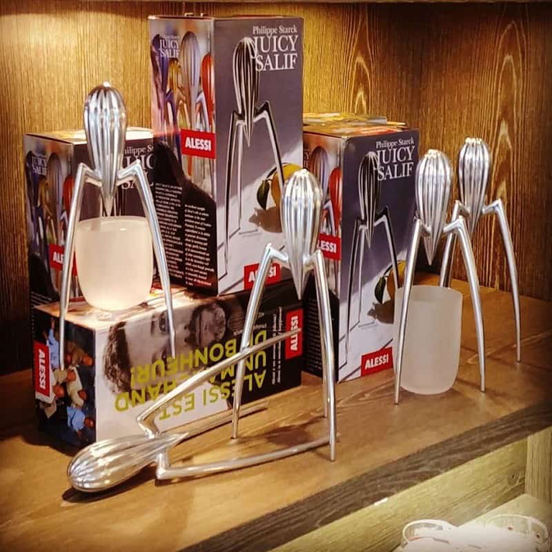 Spremiagrumi Juicy Salif di Philippe Starck per Alessi