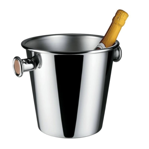 Secchiello champagne rinfrescatore 5052 design E.Sottsass per Alessi