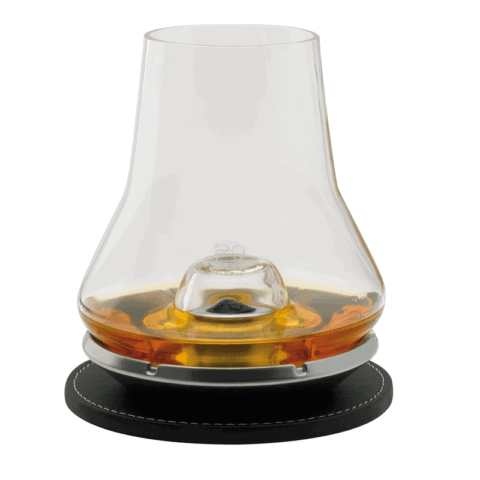 Set degustazione whisky Les Impitoyable con disco refrigerante Peugeot