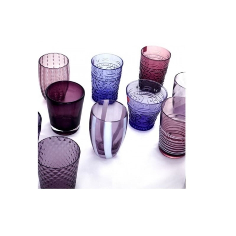 Tumbler pz.6 Melting Pot bicchieri assortiti design Federico De Majo Zafferano