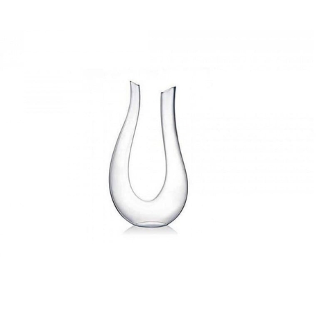 Decanter in cristallo soffiato Bacco Lira Aurea di Rogaska