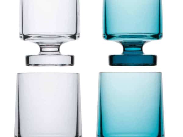 Bicchieri acqua e vino Bahamas in cristallo sintetico, infrangibili PZ.6