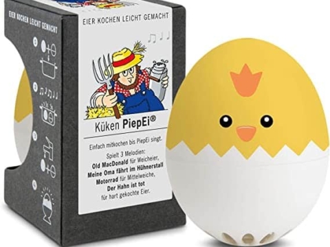 BeepEgg timer musicali per la cottura delle uova: alla coque-medie-sode Brainstream
