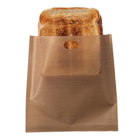 TOAST BAGS 3 pz. sacchetti per toast e panini, antiaderenti , riutilizzabili